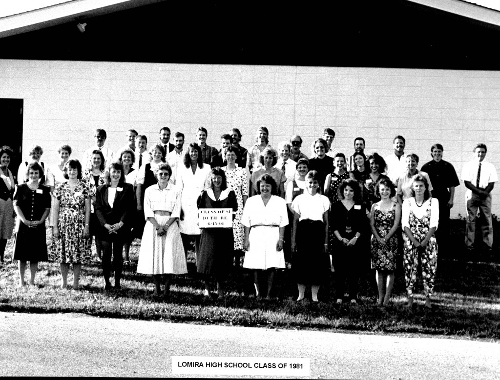 Lomira High School Class of 1981.