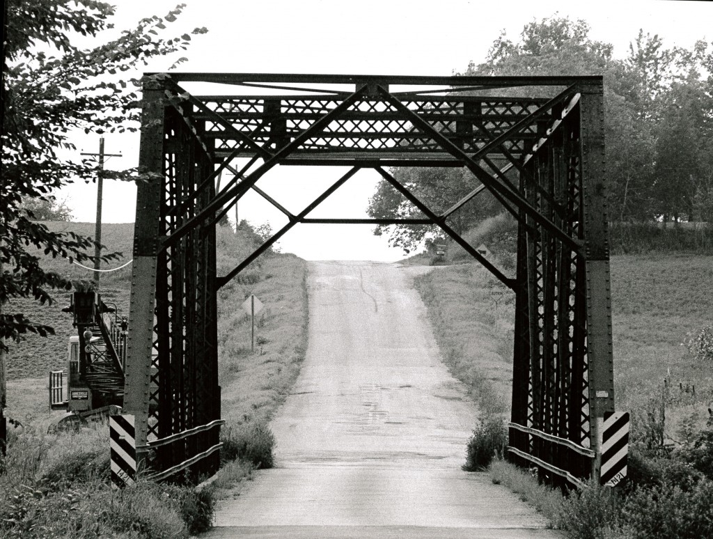 Gill Road bridge archive photograph.