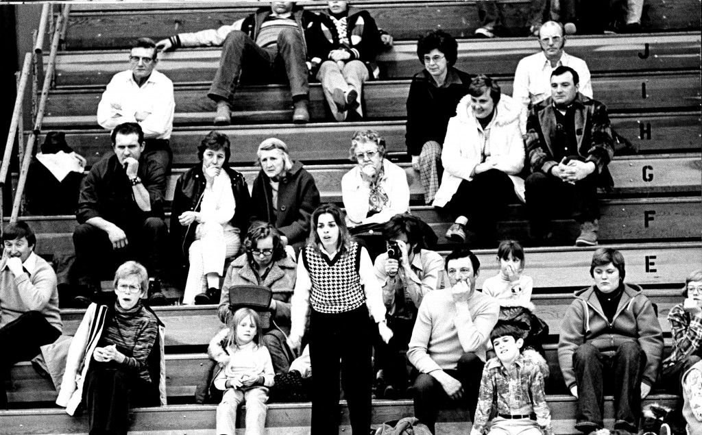 Lomira sports audience archive photograph.